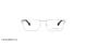 عینک طبی امپریو آرمانی فریم فلزی مستطیل رنگ نقره ای  - عکاسی وحدت -  عکس از زاویه رو به رو