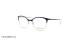 عینک طبی امپریو آرمانی فریم فلزی گربه ای رنگ سرمه ای  - عکاسی وحدت -  عکس از زاویه سه رخ