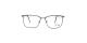 عینک طبی فلزی نوک مدادی فلر - عکاسی وحدت - زاویه روبرو