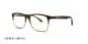 عینک طبی کائوچویی جورجیو ارمانی - رنگ بدنه قهوه ای - عکاسی وحدت - زاویه سه رخ