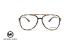 عینک طبی زنانه گربه ای رنگ بژ کائوچویی مایکل کورس - عکاسی وحدت - زاویه رو به رو