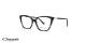 عینک طبی زنانه گربه ای کائوچویی اوسه - OSSE OS13101 - عکس از زاویه سه رخ
