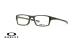 عینک طبی اوکلی بیس دار مستطیلی شکل مشکلی رنگ - ویژه فروش آنلاین - زاویه سه رخ