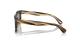 عینک آفتابی الیور پیپیلز فریم کائوچویی مربعی رنگ قهوه ای روشن و عسلی و عدسی قهوه ای - عکس از زاویه کنار
