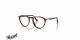 عینک طبی کائوچویی قهوه ای هاوانا گرد پرسول - زاویه سه رخ