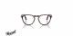 عینک طبی کائوچویی قهوه ای هاوانا گرد پرسول - زاویه روبرو