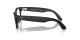 عینک آفتابی هوشمند ری بن متا مدل ویفرر با تکنولوژی ترنزیشن به همراه عدسی بی رنگ که سبز هم میشود - عکس از زاویه کنار
