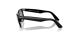 عینک آفتابی ویفرر ری بن - رنگ مشکی و عدسی خاکستری - عکس از زاویه کنار