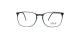 عینک طبی کائوچویی سیلوئت - مدل 2943 - بدنه طوسی قهوه ای رنگ دست ساز - زاویه روبرو