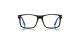 عینک طبی تام فورد فریم کائوچویی مربع/مستطیل بزرک رنگ مشکی - عکس از زاویه روبرو