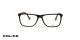 عینک طبی اصل پلیس - مدل بلاک 4 - قهوه ای - عکاسی وحدت - زاویه رو به رو
