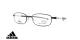 عینک طبی ادیداس - فلزی - فریم مشکی و سفید - عکاسی وحدت - زاویه سه رخ