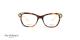 عینک طبی آناهیکمن - سری تولید محدود limited Edition - بدنه قهوه ای نگین کاری سبز - عکاسی وحدت - زاویه رو به رو