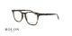 عینک طبی مربعی بولون - BOLON BJ3016 - قهوه ای هاوانا - عکاسی وحدت - زاویه سه رخ 