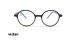 عینک آماده بلوکنترل ویستان VISTAN OB1301 - مشکی - عکاسی وحدت - زاویه روبرو