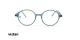 عینک آماده بلوکنترل ویستان VISTAN OB1593 - آبی - عکاسی وحدت - زاویه روبرو