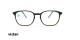 عینک آماده بلوکنترل ویستان VISTAN OB1001 - مشکی - عکاسی وحدت - زاویه روبرو