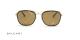 عینک آفتابی دوپل بولگاری - Bvlgari BV5041 - قهوه ای طلایی - عکاسی وحدت - زاویه روبرو