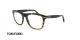 عینک طبی گربه ای تام فورد - TOM FORD FT5480 - قهوه ای هاوانا - عکاسی وحدت - زاویه سه رخ 