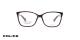 عینک طبی مربعی شکل قهوه ای هاوانا پلیس VPL504N - عکاسی وحدت - زاویه رو به رو