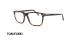 عینک طبی مستطیلی تام فورد - TOM FORD TF5479-B - قهوه ای هاوانا - عکاسی وحدت زاویه سه رخ 