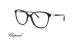 عینک طبی کائوچویی مشکی رنگ شوپارد - زاویه سه رخ