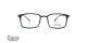 عینک طبی مستطیلی شکل زینیا  Zainia Z1146 C614 - عکاسی وحدت - زاویه رو به رو