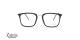 عینک طبی کائوچویی فلزی زینیا Z1144 C209 - عکاسی وحدت - زاویه رو به رو