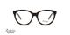 عینک طبی گربه ای قهوه ای هاوانا زینیا Z8125 003GB - عکاسی وحدت - زاویه رو به رو