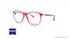 عینک طبی کائوچویی-تیتانیوم زایس ZEISS ZS10011 - قرمز - عکاسی وحدت - زاویه سه رخ 