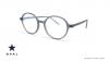 عینک گرد کائوچویی بلوکنترل اپال - رنگ طوسی - عکس زاویه سه رخ