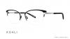 عینک طبی گربه ای کوالی -  KOALI 20034K- رنگ فریم مشکی - اپتیک وحدت- عکس زاویه سه رخ