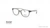 عینک طبی بچگانه دیورسو فریم کائوچویی بیضی رنگ طوسی - عکس از زاویه سه رخ 