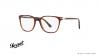 عینک طبی پرسول فریم کائوچویی مربعی قهوه ای هاوانا - عکس از زاویه سه رخ