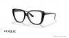 عینک طبی زنانه گربه ای کائوچویی وگ رنگ مشکی VOGUE VO5413 - عکس زاویه سه رخ