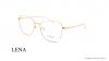 عینک طبی گربه ای لنا - LENA LE502 - طلایی صورتی - طلایی سفید - عکاسی وحدت - زاویه سه رخ 