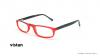 عینک مطالعه نیمه ویستان VISTAN 6009- قرمز مشکی - عکاسی وحدت - زاویه سه رخ 