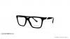 عینک طبی امپریو آرمانی کائوچویی مربعی رنگ مشکی  - عکاسی وحدت -  عکس از زاویه سه رخ