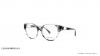 عینک طبی امپریو آرمانی فریم کائوچویی گربه ای رنگ طوسی هاوانا - عکاسی وحدت -  عکس از زاویه سه رخ