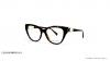 عینک طبی امپریو آرمانی فریم کائوچویی گربه ای رنگ قهوه ای هاوانا - عکاسی وحدت -  عکس از زاویه سه رخ