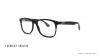عینک طبی کائوچویی جورجیو ارمانی - رنگ بدنه مشکی - عکاسی وحدت - زاویه سه رخ