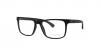 عینک طبی زینیا مستطیلی شکل مشکی قهوه ای رنگ - زاویه سه رخ