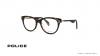عینک طبی کائوچویی پلیس - رنگ بدنه هاوانا - عکاسی وحدت - زاویه سه رخ