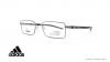 عینک طبی آدیداس - فلزی - فریم مشکی خاکستری - زاویه سه رخ