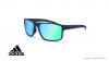 عینک آفتابی ورزشی آدیداس مدل whipstart - رنگ آبی مات با عدسی های آبی جیوه ای - عکاسی وحدت - زاویه سه رخ