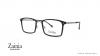 عینک طبی مستطیلی شکل زینیا  Zainia Z1146 C204 - عکاسی وحدت - زاویه سه رخ