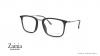 عینک طبی کائوچویی فلزی زینیا Z1144 C203 - عکاسی وحدت - زاویه سه رخ